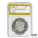 1887-O Morgan Dollar PGA MS64 DMPL