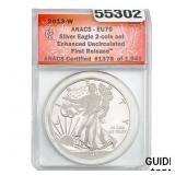 2013-W Silver Eagle ANACS EU70