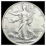 1935-S Walking Liberty Half Dollar CHOICE AU