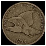 1858 Flying Eagle Cent NICELY CIRCULATED