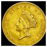 1855 Indian Princess Head Gold Dollar HIGH GRADE