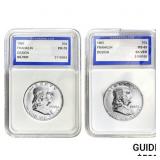 1960 Franklin Half Dollar PR-701963 Fr