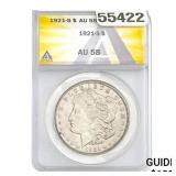 1921-S Morgan Dollar ANACS AU58