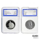 1982-S Washington 50C ICG MS70&1961 Frank ICG PR69