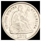 1873 Seated Liberty Half Dime UNCIRCULATED