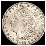 1896-S Morgan Silver Dollar NEARLY UNCIRCULATED