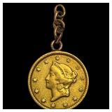 This appears to be a modified coin possi HIGH GRAD