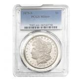 1879-S Morgan Silver Dollar PCGS MS64+