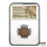 Roman Aurelian, AD 270-275 BI Double-Denarius NGC
