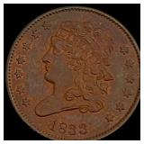 1833 Classic Head Half Cent CHOICE BU