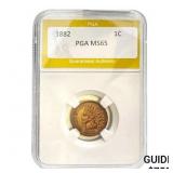 1882 Indian Head Cent PGA MS65