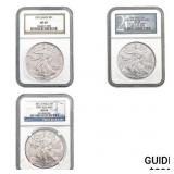 1. 1991 Eagle $1 NGC MS692. 1996 Eagle