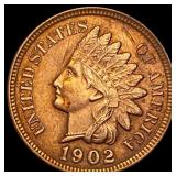 1902 Indian Head Cent CHOICE BU