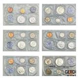 1962-1964 US Proof Set Lot [30 Coins]