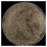 1859-S Seated Liberty Half Dollar NICELY CIRCULATE