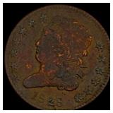 1828 Classic Head Half Cent LIGHTLY CIRCULATED