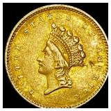1854 Indian Princess Head Gold Dollar HIGH GRADE