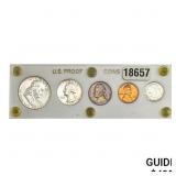 1953 US Proof Set [5 Coins]