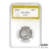 1893 Isabella Quarter PGA MS63