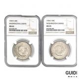 [2] 1954-S Washington-Carver 50C NGC MS65