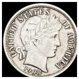 1908-D Barber Dime UNCIRCULATED