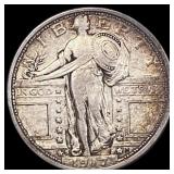 1917-S Standing Liberty Quarter NICELY CIRCULATED