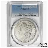 1884-O Morgan Silver Dollar PCGS MS64