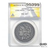 1878-S Morgan Dollar ANACS VG10