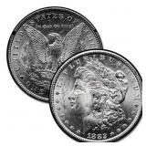 [1 Coin] 1882-1884 CC Morgan Silver Dollar Choice