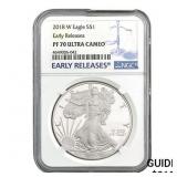 2018-W Silver Eagle NGC PF70 Ultra Cameo
