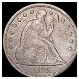 1872 Seated Liberty Dollar LIGHTLY CIRCULATED