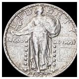 1927-D Standing Liberty Quarter CLOSELY UNCIRCULAT