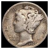 1921 Mercury Dime NICELY CIRCULATED