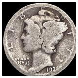 1921 Mercury Dime NICELY CIRCULATED