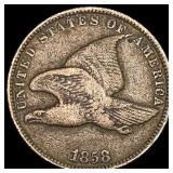 1858 Flying Eagle Cent LIGHTLY CIRCULATED