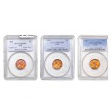 [3]1965-1967 Lincoln Memorial Cent PCGS MS/SP66-67