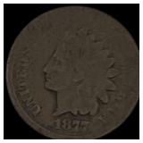 1877 Indian Head Cent NICELY CIRCULATED