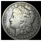1904-S Silver Morgan Dollar LIGHTLY CIRCULATED