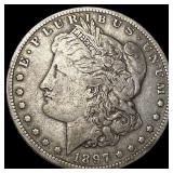 1897-O Silver Morgan Dollar NEARLY UNCIRCULATED