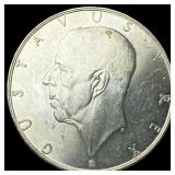 1938 Sweden Silver 2 Kroner UNCIRCULATED