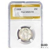 1928 Standing Liberty Quarter PGA MS65 FH