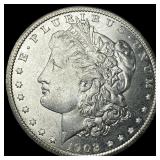 1902-O Silver Morgan Dollar CHOICE BU