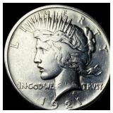 1921 Silver Peace Dollar UNCIRCULATED