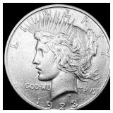 1923-D Silver Peace Dollar CLOSELY  UNCIRCULATED