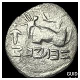 Illyria 260-167/98 BC Silver Drachm NEARLY UNCIRC