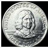 1934 Maryland Tercentenary Silver Half Dollar UNCI