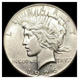 1926 Peace Silver Dollar CLOSELY UNCIRCULATED