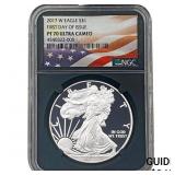 2017-W Silver Eagle NGC PF70 Ultra Cameo
