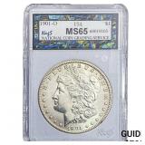 1901-O Morgan Silver Dollar NCGS MS65