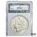 1888 Morgan Silver Dollar NCGS MS63